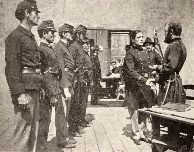 Railroad Raiders Of '62 (1911) afişi