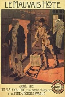 Le mauvais hôte (1910) afişi