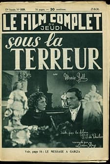 Sous la terreur (1936) afişi