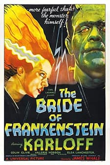 Frankenstein'ın Gelini (1935) afişi
