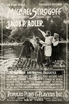 Michael Strogoff (1914) afişi
