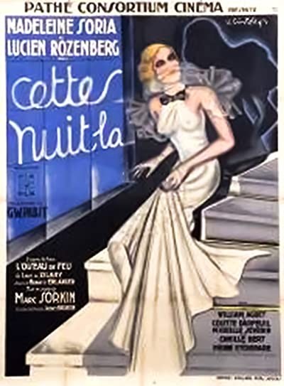 Cette nuit-là (1933) afişi