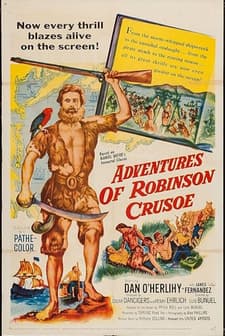 Robinson Crusoe (1954) afişi
