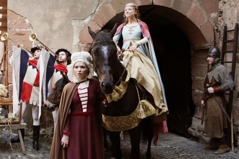 Die Gänsemagd Fotoğrafı