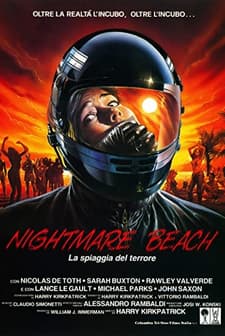 Nightmare Beach (1989) afişi