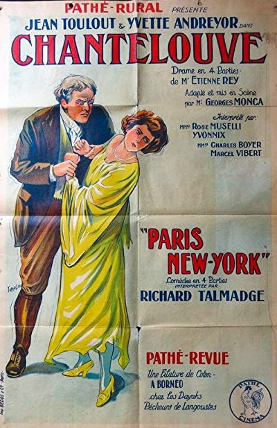 Chantelouve (1921) afişi
