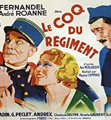 Le coq du régiment (1933) afişi