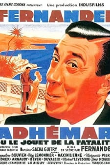 Adhémar ou le jouet de la fatalité (1951) afişi