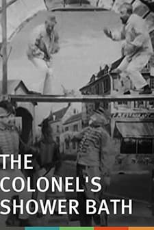 La Douche De Colonel (1902) afişi