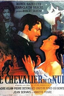 Le chevalier de la nuit (1953) afişi
