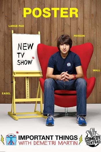 Important Things with Demetri Martin (2009) afişi