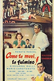 Come te movi, te fulmino! (1958) afişi