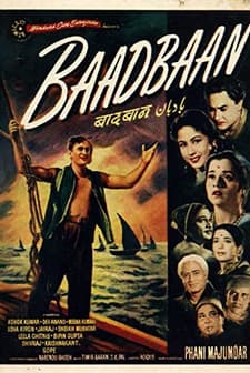 Baadbaan (1954) afişi