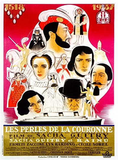 Les perles de la couronne (1937) afişi