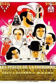Les perles de la couronne (1937) afişi