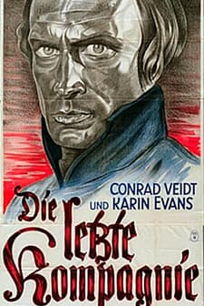 Die letzte Kompanie (1930) afişi