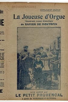 La joueuse d'orgue (1925) afişi