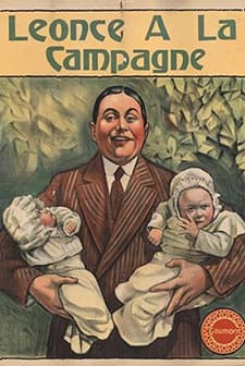 Léonce à la campagne (1913) afişi