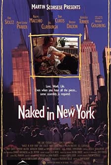 Naked in New York (1993) afişi