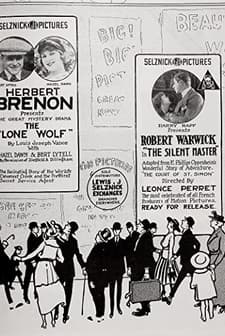 The Silent Master (1917) afişi