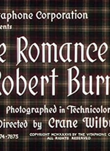 The Romance of Robert Burns (1937) afişi