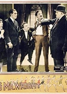 The Wrong Mr. Wright (1927) afişi