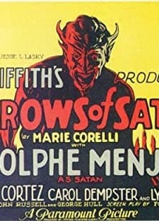 The Sorrows Of Satan (1926) afişi