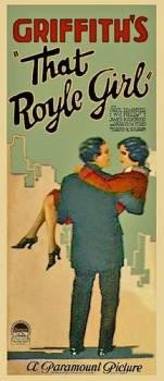 That Royle Girl (1925) afişi