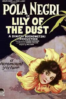 Lily of the Dust (1924) afişi