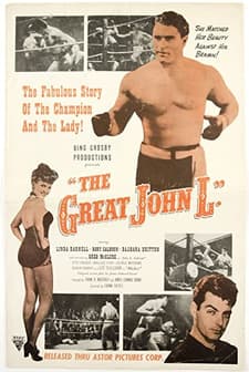 The Great John L. (1945) afişi