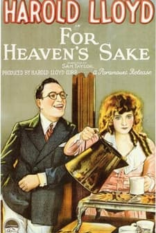 For Heaven's Sake (1926) afişi