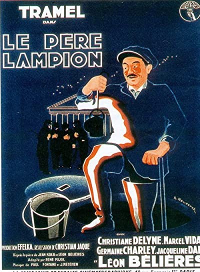 Le père Lampion (1934) afişi