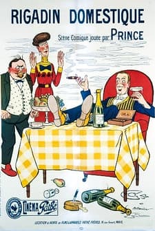 Rigadin domestique (1912) afişi