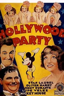 Hollywood Party (1934) afişi