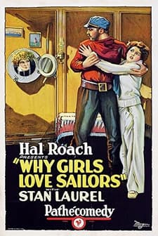 Why Girls Love Sailors (1927) afişi