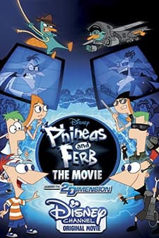 Phineas and Ferb The Movie: Across the 2nd Dimension (2011) afişi