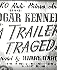 Trailer Tragedy (1940) afişi