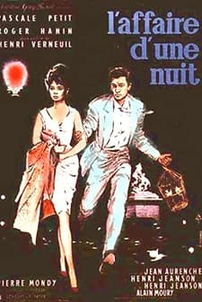 L'affaire d'une nuit (1960) afişi