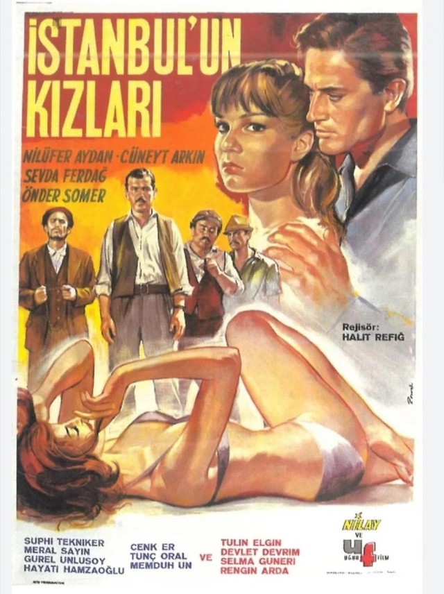 İstanbul'un Kızları (1964) afişi