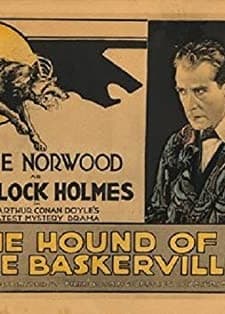 The Hound of the Baskervilles (1921) afişi