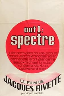 Out 1: Spectre (1972) afişi