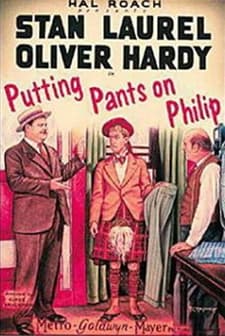 Putting Pants On Philip (1927) afişi