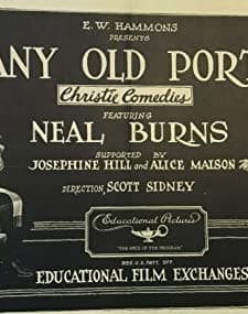 Any Old Port (1922) afişi