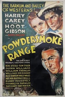 Powdersmoke Range (1935) afişi