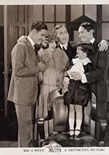 Twenty Dollars a Week (1924) afişi