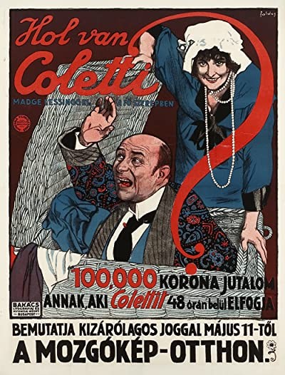Wo ist Coletti? (1913) afişi