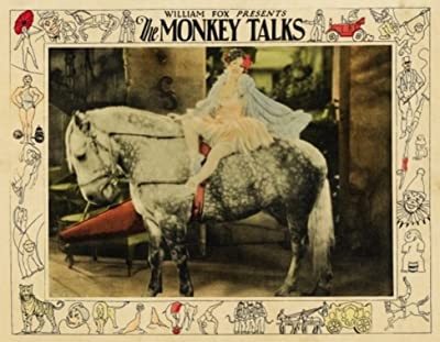 The Monkey Talks (1927) afişi