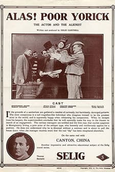 Alas! Poor Yorick! (1913) afişi