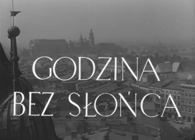 Godzina Bez Slonca (1955) afişi