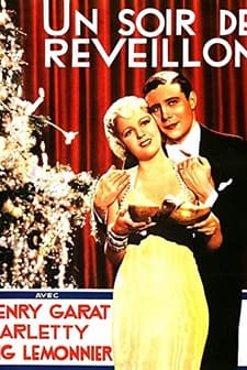 Un soir de réveillon (1933) afişi